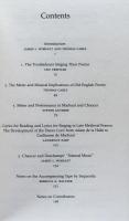 The Union of Words and Music in Medieval Poetry
