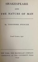 Shakespeare and the Nature of Man