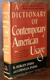 A Dictionary of Contemporary American Usage