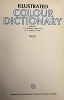 Illustrated Colour Dictionary  in 2 volumes 

