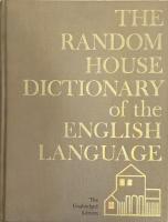 The Random House Dictionary of the English Language　The Unabridged Edition