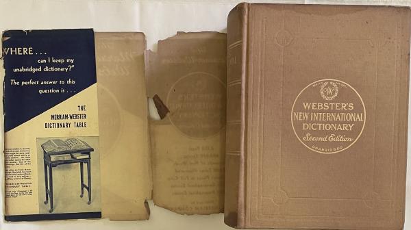 Webster's New International Dictionary of the English
