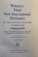 Webster's Third New International Dictionary of the English Language Unabridged