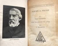 Poems in Prose(World's Classics in English)