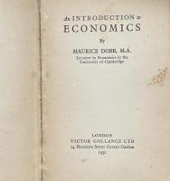 An Introduction to Economics(The Outline Series)