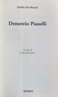 Demetrio Pianelli (I Classici GUM) 