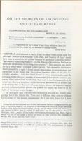Conjectures and Refutations:The Growth of Scientific Knowledge
