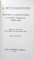Lectures and Conversations on Aesthetics, Psychology and Religious Belief