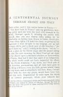 A Sentimental Journey;The Journal to Eliza(Everyman's Library No.796)