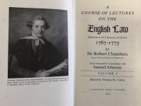 A Course of Lectures on the English Law: Delivered at the University of Oxford 1767-1773 (In Two Volumes)


