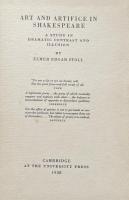 Art and Artifice in Shakespeare: A Study in Dramatic Contrast and Illusion

