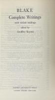 Blake:Complete Writings with variant readings(Oxford Paperbacks)