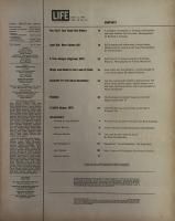 Life: Look out-he's back. A different Muhammad Ali returns to the ring.
  November 9・1970 Vol.49, No.10