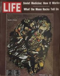 Life: Soviet Medicine: How It Works. What the Moon Rocks Tell us.
   February 16・1970 Vol.48,No.3