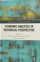 Economic Analyses in Historical Perspective (Routledge Studies in the History of Economics)

