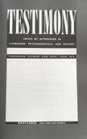 Testimony: Crises of Witnessing in Literature, Psychoanalysis, and History 