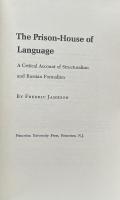 The Prison-House of Language: A Critical Account of Structuralism and Russian Formalism(Princeton Essays in Literature)