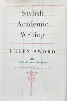 Stylish Academic Writing