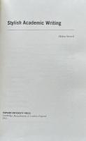 Stylish Academic Writing