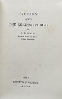Fiction and The Reading Public
