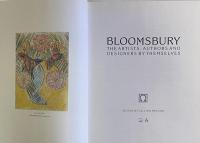 Bloomsbury:The Artists,Authors and Designers by Themselves