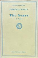 The Years :A Novel