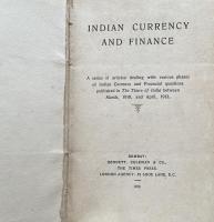 Indian Currency and Finance