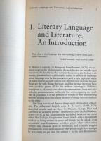 What is Literary Language?(Open Guides to Literature)