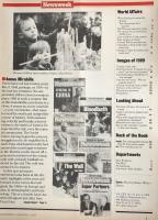 Newsweek:Special Issue. People of the Year.  January 1, 1990