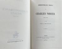 Correspondance Inédite De Charles Nodier, 1796-1844