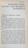 Feminism and Poetry: Language, Experience, Identity in Women's Writing