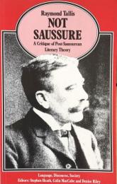 Not Saussure: A Critique of Post-Saussurean Literary Theory (Language, Discourse, Society)