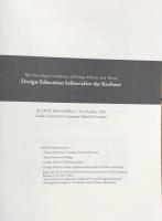 The First Asian Conference of Design History and Theory: Design Education before/after the Bauhaus