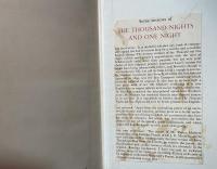 The Book of the Thousand Nights and One Night  4 volumes complete