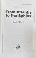 From Atlantis to the Sphinx: Recovering the Lost Wisdom of the Ancient World