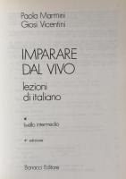 IMPARARE DAL VIVO : lezioni di italiano. Livello intermedio