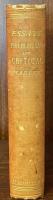 Essays Philological and Critical(Selected from the papers)