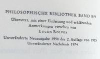 Kategorien Lehre vom Satz ( Organon I/II ) vorangeht Porphyrius Einleitung in die Kategorien(Philosophische Bibliothek Band 8/9)