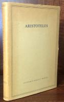 Aristoteles Werke in Deutscher Übersetzung Band 1 Teil 1: Kategorien