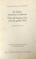 De finibus bonorum et malorum = Über das höchste Gut und das größte Übel : Lateinisch/Deutsch (Universal-Bibliothek Nr. 8593)