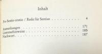 Pro P. Sestio oratio =Rede für P. Sestius  Lateinisch/Deutsch (Unversal-Bibliothek Nr.6888)