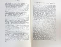 Varro: On the Latin Language, Volume II, Books VIII-X. Fragments. (Loeb Classical Library No. 334)