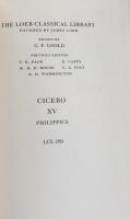 Cicero XV: Philippics(Loeb Classical Library No.189)