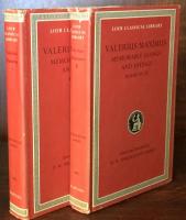 Valerius Maximus：Memorable Doings and Sayings, Volume I : Books ⅠーⅤ. Volume Ⅱ:Books ⅥーⅨ(Loeb Classical Library No.492・493)