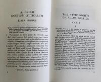 Attic Nights of Aulus Gellius in Three Volumes Complete (Loeb Classical Library No.195・200・212)