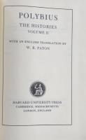 Polybius: The Histories Volume II・Ⅲ・Ⅳ・Ⅴ（Loeb Classical Library　No.137・138・159・160)