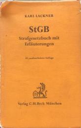 Strafgesetzbuch mit Erläuterungen: 10.,neubearbeitete Auflage