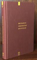 Michaelis Choniatae Epistulae (Corpus Fontium Historiae Byzantinae, 41)