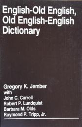 English-Old English, Old English-English Dictionary