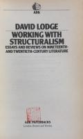 Working with Structuralism：Essays and Reviews on Nineteenth-and Twentieth-Century Literature
